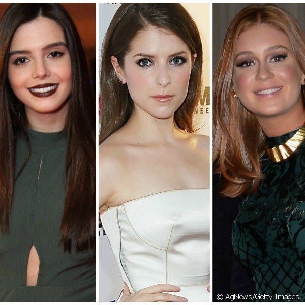 Confira as maquiagens de famosas como Giovanna Lancellotti, Anna Kendrick e Marina Ruy Barbosa!